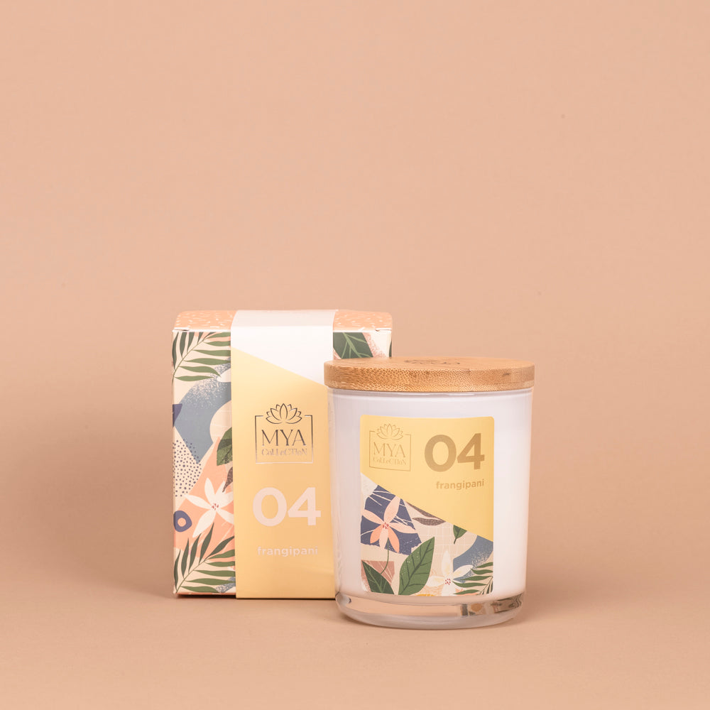 04 Frangipani - Mya Candle Collection