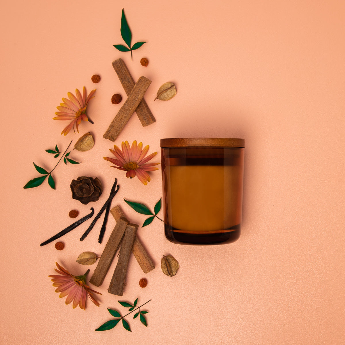 07 Sandalwood Patchouli Vanilla - Mya Candle Collection