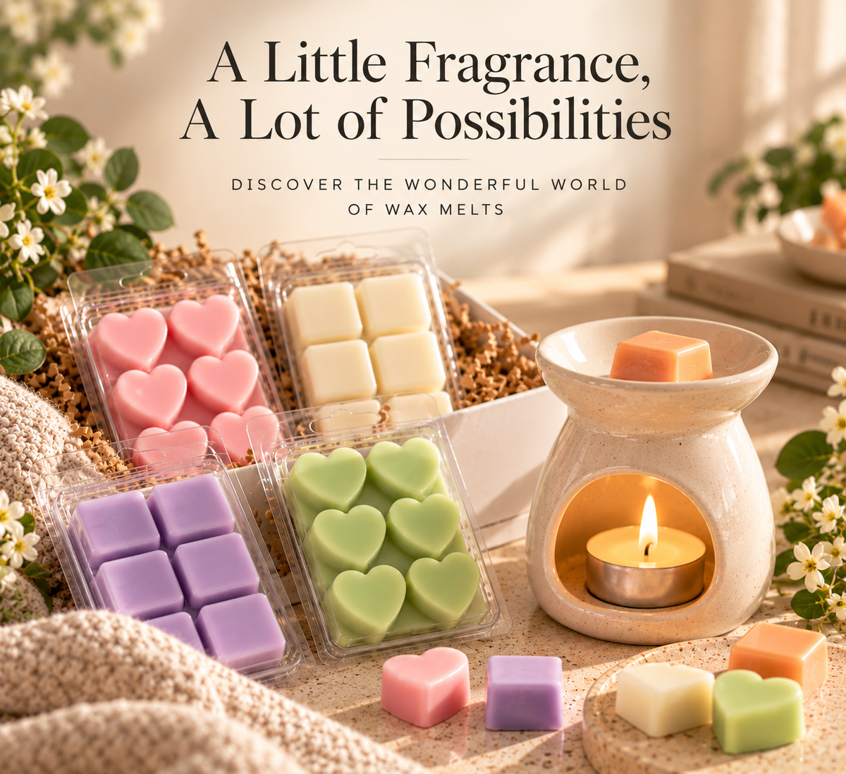 Wax Melts: A Little Fragrance, A Lot of Possibilities