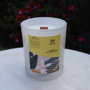 Outdoor Soy Citronella Candle