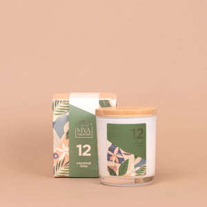 12 Coconut Lime - Mya Candle Collection