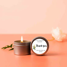 Load image into Gallery viewer, Sandalwood, Patchouli, Vanilla - Travel Tin - Mya Candle Collection

