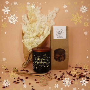 Christmas Love Black Gift Box - Mya Candle Collection