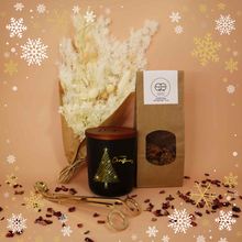 Load image into Gallery viewer, Christmas Love Black Gift Box - Mya Candle Collection
