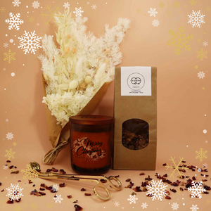 Christmas Love Amber Gift Box - Mya Candle Collection