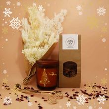 Load image into Gallery viewer, Christmas Love Amber Gift Box - Mya Candle Collection

