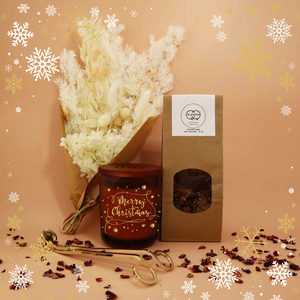Christmas Love Amber Gift Box - Mya Candle Collection